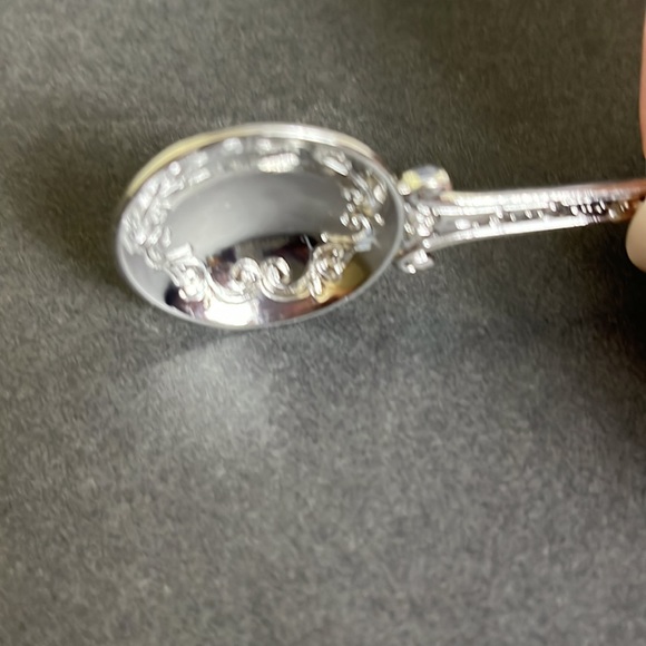 Fluer-de-Lis Condiment Jar & Spoon Set - Picture 6 of 12